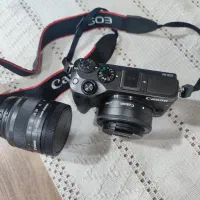 دوربین eos m6 با دو لنز ، معاوضه با DJI mini 2