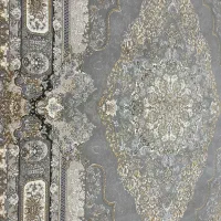 فرش کاشان۶متری نقره ای  تافته دربار(اعیان)|فرش|تهران, ارامنه|دیوار