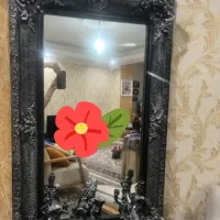 آینه کنسول جامشمعی ساعت