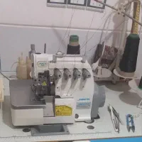 چرخ خیاطی پنج نخ جک و چرخ راسته دوزf10