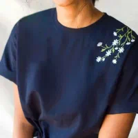 تیشرت گلدوزی یاسمن