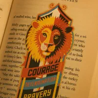 بوک مارک طرح شیر گریفیندو