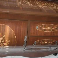 کنسول و آینه معرق کاری|بوفه، ویترین، کنسول|ری, ولی آباد|دیوار