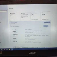 لپ تاپ acer نسل 10 تمیز|رایانه همراه|قم, حمام تالار|دیوار