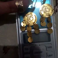فروش گوشواره وانگشتر در حد نو