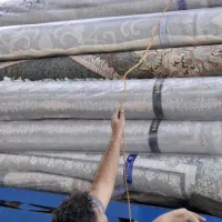 چندین طرح طلاکوب ۷۰۰شانه کاشان سنگین وزن|فرش|گنبد کاووس, |دیوار