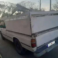 ماشین وانت نیسان سفید روغنی|خودرو سواری و وانت|سمنان, |دیوار