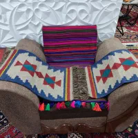 گلیم های کوسن. پشتی. گل میز ۴۰در۶۰|گلیم، جاجیم، گبه|یاسوج, |دیوار