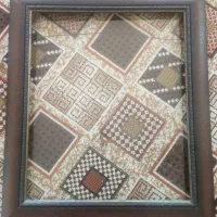 قاب سبک کلاسیک قهوه‌ای. سبک وینتیج