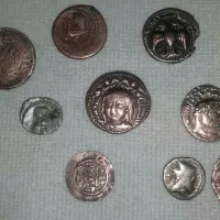 سکه های قدیمی نقره و مسی ساسانی