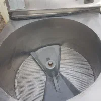 دستگاه حلیم و اجاق دور استیل با پاتیل داخل