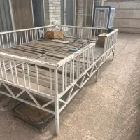 تخت آهنی تخت فلزی باغی حفاظ نرده فلزی