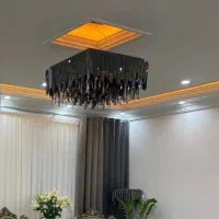 لوستر کریستال دودی