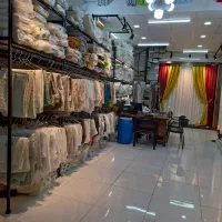پرده های اقتصادی کنفی کتون|پرده، رانر، رومیزی|شیراز, احمدآباد|دیوار