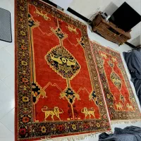 فروش فرشهای ابریشمی و گلیمی خاص و زیبا