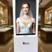 نمایشگر دابل سایدد ۴۳ اینچ