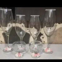 تنگ شیشه ای خاص و زیبا