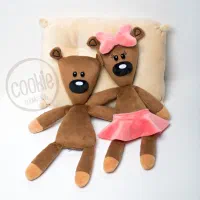 عروسک تدی مستربین دو عدد