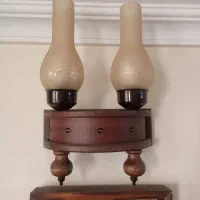 لوستر چوبی|لوستر و چراغ آویز|کرج, عظیمیه|دیوار