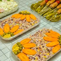 غذای خانگی فینگر فود سالاد الویه کشک بادمجان کوفته|خوردنی و آشامیدنی|تهران, هفده شهریور|دیوار