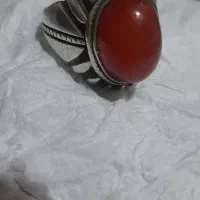 انگشتر عقیق خونبند عتیقه