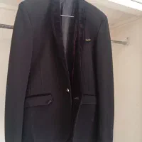 دو عدد کت مردانه  مشکی و سرمه‌ای