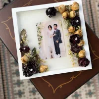 تابلو رزینی دستبند چرم موی یار