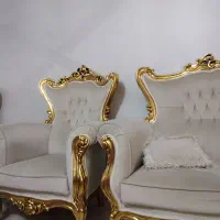 مبلمان 9 نفره استیل کم منبت