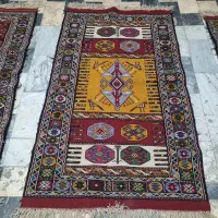 سفره کردی اعلاء|گلیم، جاجیم، گبه|بجنورد, |دیوار