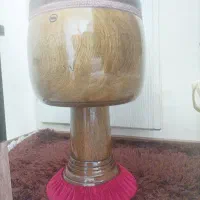 تنبک کلکسیونی ۴ مهره پوست شترچوب گردو.