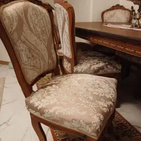 مبل استیل ۹ نفره ناهارخوری ۸ نفره کارنکرده سالم|مبلمان خانگی و میز عسلی|تهران, فاطمی|دیوار