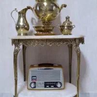 سماور و میز برنجی