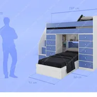 تخت خواب دو طبقه BT710  شرکت بلج|تخت و سرویس خواب|تهران, سازمان آب|دیوار