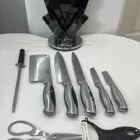 سرویس چاقو آشپزخانه 8 پارچه استیل- برند مایر|ظروف پخت‌وپز|تهران, پیروزی|دیوار