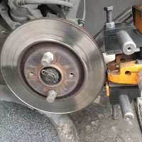 تراش دیسک چرخ روکار (درجا)