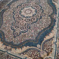 فرش مشهد 700 شانه سرمه ای