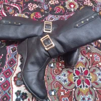 بوت چرم اصلی کاملا نو و تمیز|کیف، کفش، کمربند|زاهدان, |دیوار