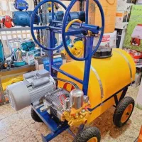 سمپاش زنبه ای فرغونی 200لیتری رویال با شلنگ جمع کن|ماشین‌آلات صنعتی|تهران, شهید رجایی|دیوار