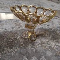 ست پذیرایی۳ تیکه طلایی رنگ|ظروف سرو و پذیرایی|ری, دیلمان|دیوار