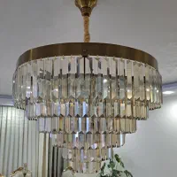 لوستر کریستالی ۱۳ شاخه|لوستر و چراغ آویز|شهریار, شهریار|دیوار