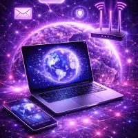 خدمات اینترنتی و کافی نت