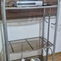 میز تلویزیون فلزی چهار طبقه