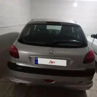 پژو ۲۰۶ مدل ۸۴ رنگ نقره ای|خودرو سواری و وانت|شهرکرد, |دیوار