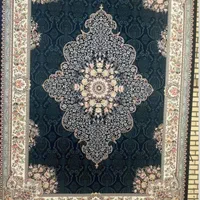 فرش صفاریان طرح شهناز زمینه سرمه‌ایی ۱۲۰۰شانه|فرش|شیراز, عادل آباد|دیوار