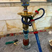 قلیان برنجی دست ساز شمش