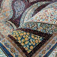 فرش ۹ متری ( ۲ تخته. هفتصد شانه)|فرش|قروه, |دیوار