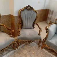 مبلمان کلاسیک سلطنتی در حد نو|مبلمان خانگی و میز عسلی|اصفهان, کنگاز|دیوار