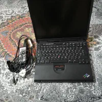 لپ تاپ قدیمی صفحه نمایش سوخته