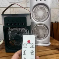 پنکه و مه پاش کولر ابی شارژی
