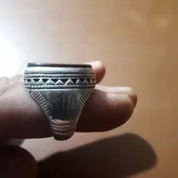 انگشتر عقیق ونقره